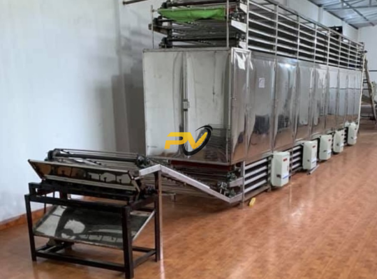 Máy sản xuất hủ tiếu tiết kiệm thời gian và công sức