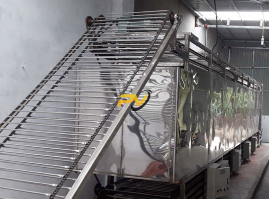 Máy sấy hủ tiếu bằng hơi chất lượng từ Máy Phở Việt