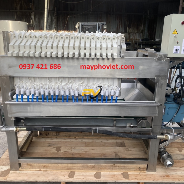 MÁY ÉP BỘT KHUNG BẢN